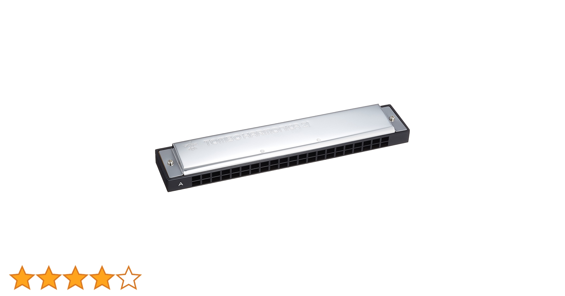 Amazon.co.jp: TOMBO 複音ハーモニカ A調 トンボバンド 21穴 3121